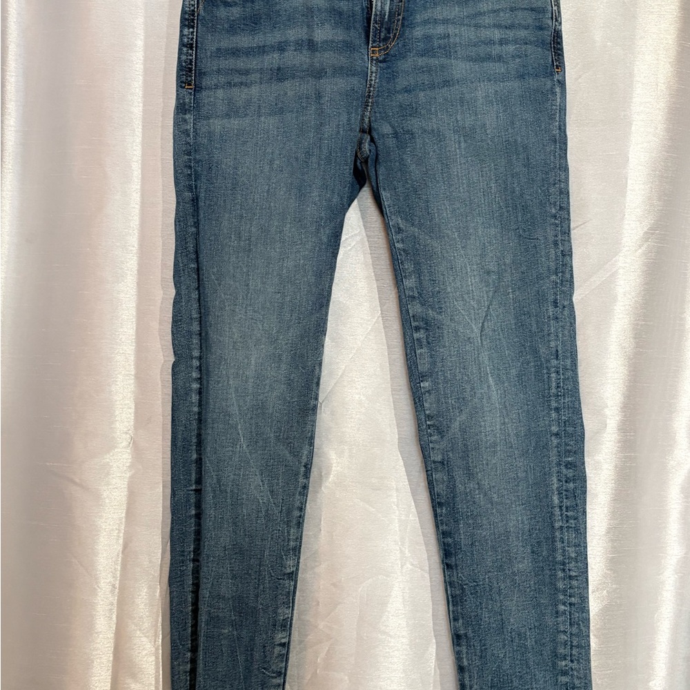 Zara Blue Skinny Jeans with Classic Style size 6